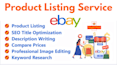 do ebay product listing, ebay listing, SEO listing
