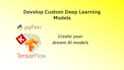 develop custom deep learning model