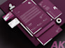 design business card, letterhead, brand kit and stationery items