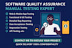 manually test your apps and report bugs