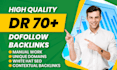 rank website on google with da DR 70 plus seo dofollow backlinks