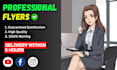 design professional flyers with quick delivery
