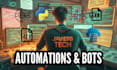 create python bots, ai solutions and automated tasks