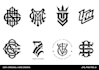 create custom monogram logo