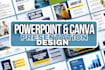 design powerpoint and canva presentation slides