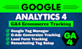 setup ga4 ecommerce tracking, google analytics 4, conversion tracking by GTM