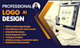 design unique and creative logo for your work