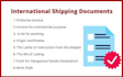 handle import export documents fedex dhl agent file
