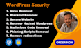 do malware removal, clean malware, fix hacked wordpress website security