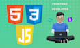 be your frontend web developer