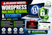 fix hacked websites, wordpress malware removal, security