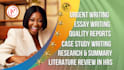 do urgent quality research and summaries writings