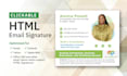 design professional HTML email signature and business card design