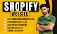 develop shopify website, design or redesign shopify store