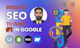 optimize website, technical on page SEO expert, wix, webflow, wordpress, shopify