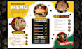 do menu design, restaurant menu, food flyer, cafe flyer, food poster