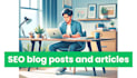 write SEO blog posts and articles as your content writer