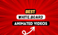 create youtube whiteboard animation or explainer story video