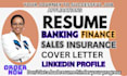 write finance, banking, sales, insurance, accounting, marketing resumes