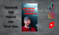 edit your podcast into engaging shorts