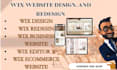 do wix website redesign wix website design, wix business website, editor x