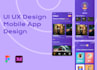 design app screens UI UX designing figma prototype