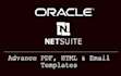 create advanced PDF customized templates on netsuite