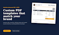 create advanced PDF customized templates on netsuite