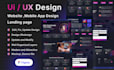 design your website,mobile apps uiux in figma, adobe xd