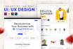 do trendy website ui in figma