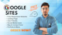 design a modern, responsive google sites website for your brand