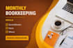 manage your bookkeeping monthly using quickbooks online