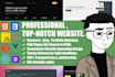 create professional business , blog , portfolio websites