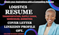write transportation, marketing and logistics resume