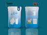 design premium milk and food product packaging with 3d mockup