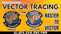 vector tracing, vectorize, vector trace, logo to vector,