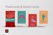 design playing cards and flashcards with illustrations