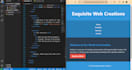 do front end web design and development