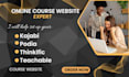 setup kajabi podia thinkific teachable online course website, kajabi podia