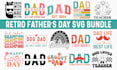 do unique retro father s day svg cut file design bundle for etsy and others