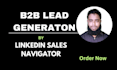 do b2b lead generation for your business by  linkedin sales navigator