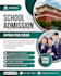 create a professional school admission form