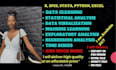 statistical data analysis r coding r studio stata spss excel python programming