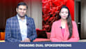 create an engaging dual spokespersons conversational video
