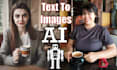 generate ai images using your text
