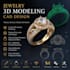 do 3d jewelry cad design and rendering