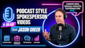 be your male podcast video spokesperson