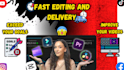 handle the professional editing of your short videos