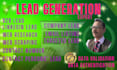 generate targeted leads, web research, b2b, linkedin, authentic email scrapping