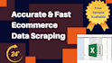 do ecommerce website scraping for any ecommerce website